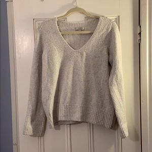 Calvin Klein light grey wool sweater